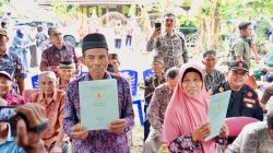 Akhir Perjuangan Panjang, Mbah Tupon kini Sertipikat Tanah  Kembali ke Tangan yang Berhak