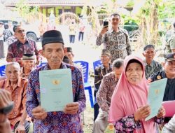 Akhir Perjuangan Panjang, Mbah Tupon kini Sertipikat Tanah  Kembali ke Tangan yang Berhak