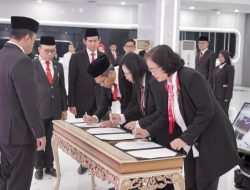 Menteri ATR/Kepala BPN Lantik 84 Pejabat Administrator, Bentuk Reformasi SDM dan Rotasi Jabatan