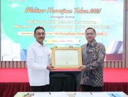 Kementerian ATR/BPN Raih Penghargaan dari ANRI atas Penyelamatan dan Pelestarian Arsip