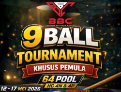 Gelar Turnamen Biliar Pemula BBC ajak Pebiliar Baru ikuti Jejak Atlit Profesional