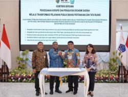 Kementerian ATR/BPN dan KPK Jadikan Sulut Lokasi Percontohan Transformasi Pelayanan Publik di Bidang Pertanahan