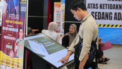 Fitur Antrian Daring di Sentuh Tanahku Warga Atur Sendiri Jadwal Kedatangan ke Kantor Pertanahan
