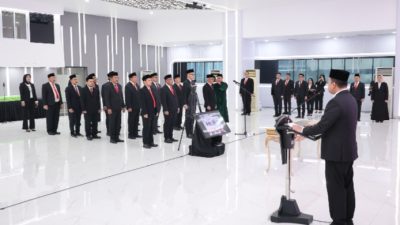 Lantik 130 Pejabat, Menteri ATR/Kepala BPN: Berikan Manfaat dan Pelayanan yang Adil bagi Masyarakat