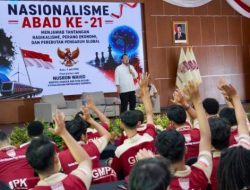 Pembicara pada Diklat Pratama DPP GMPK, Menteri Nusron: Nasionalisme Menjadikan Bangsa yang Kuat