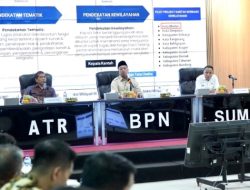 Arahan Menteri ATR/BPN RI Minta Jajaran Utamakan Kemudahan Layanan bagi Masyarakat di Kanwil BPN Sumut